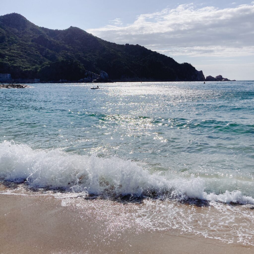 芥屋海水浴場写真