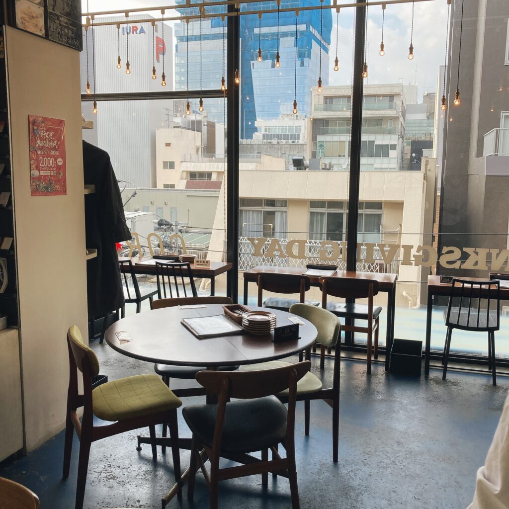 コーデュロイカフェ Corduroy Cafe 天神のど真ん中にあるおしゃれカフェでランチ ディナー 合コン利用にも