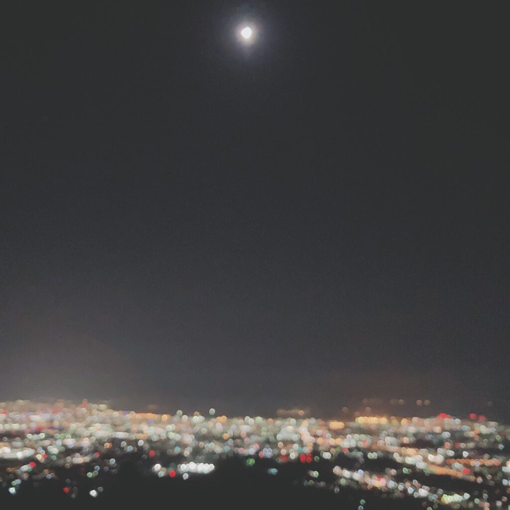 米ノ山展望台の夜景